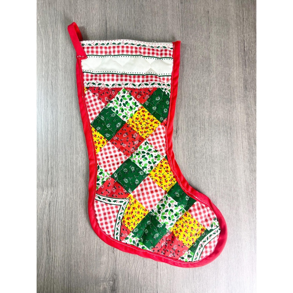 Vintage handmade Christmas Stocking